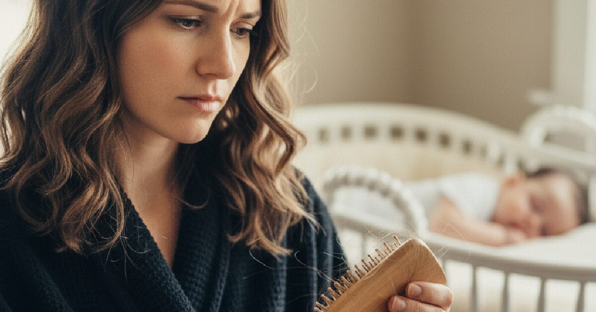 Cabelo Caindo Pós-Parto: Guia Completo de Cuidados e Causas