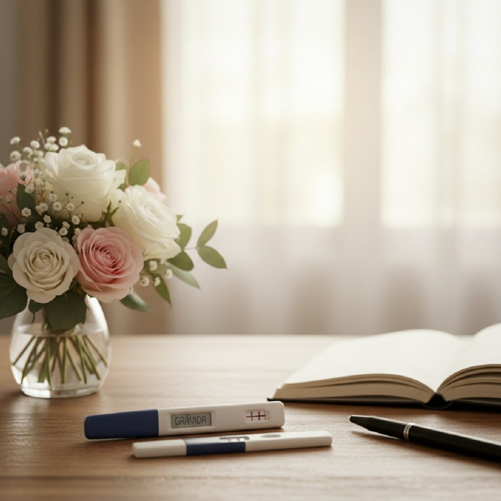 Com quantas semanas o teste de gravidez dá positivo