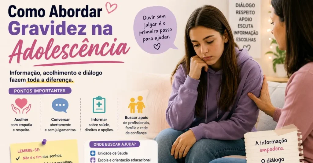 Como Abordar Gravidez na Adolescência
